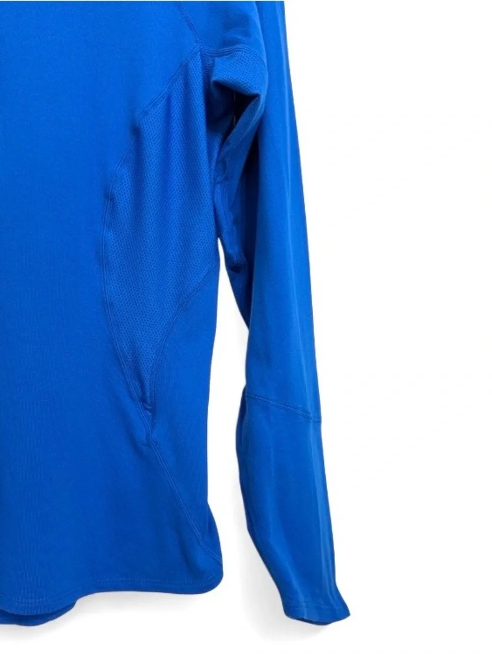 Nike Women’s Dri-FIT Quarter-Zip Running- Royal Blue Ventilated Size Small GYM